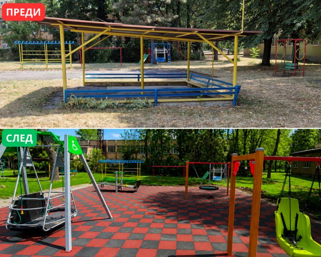 По инициатива на д-р Ваня Тагарева София вече има първата специализирана площадка за деца с церебрална парализа и образователни потребности